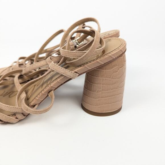 Sam Edelman Tan Daffodil Heeled Sandal Size 10 - Picture 8 of 11